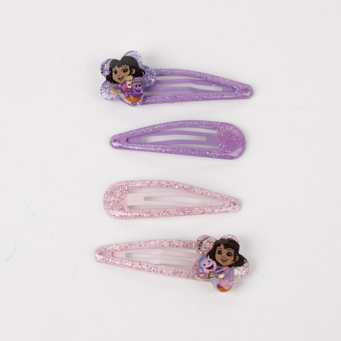Ensemble d'accessoires pour cheveux Dora l'exploratrice pour enfants 4/4
