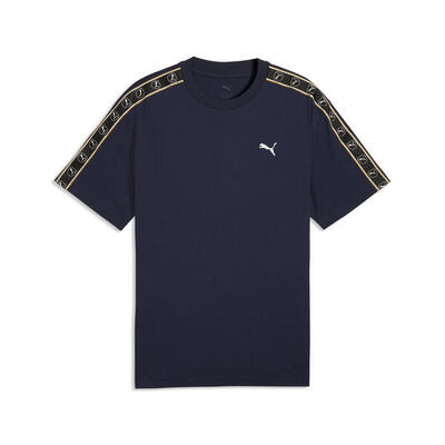 Essentials elevated tape relaxed t-shirt voor heren puma