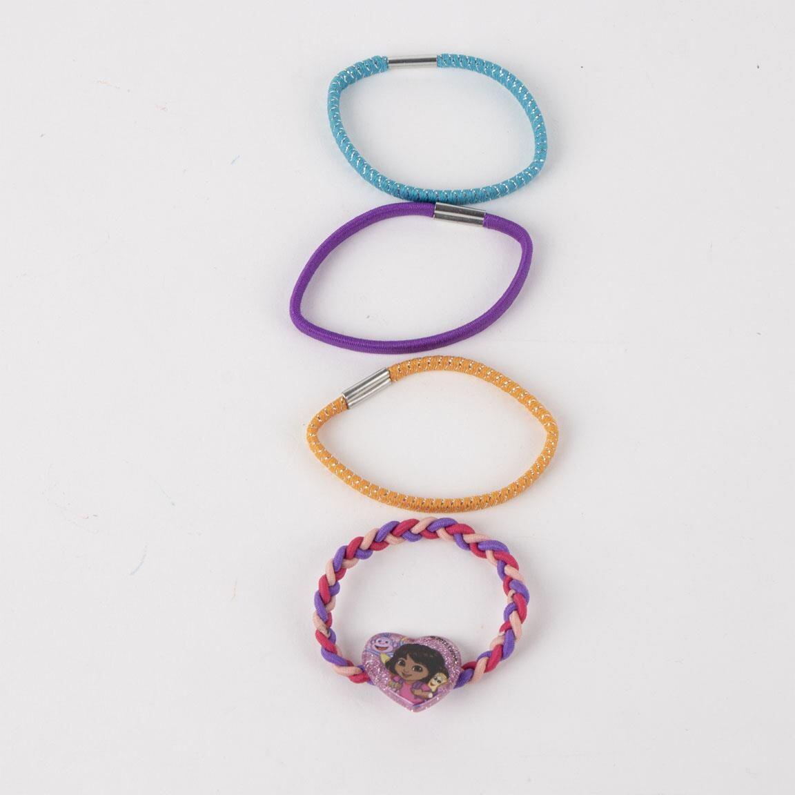 Ensemble d'accessoires pour cheveux Dora l'exploratrice pour enfants 3/4