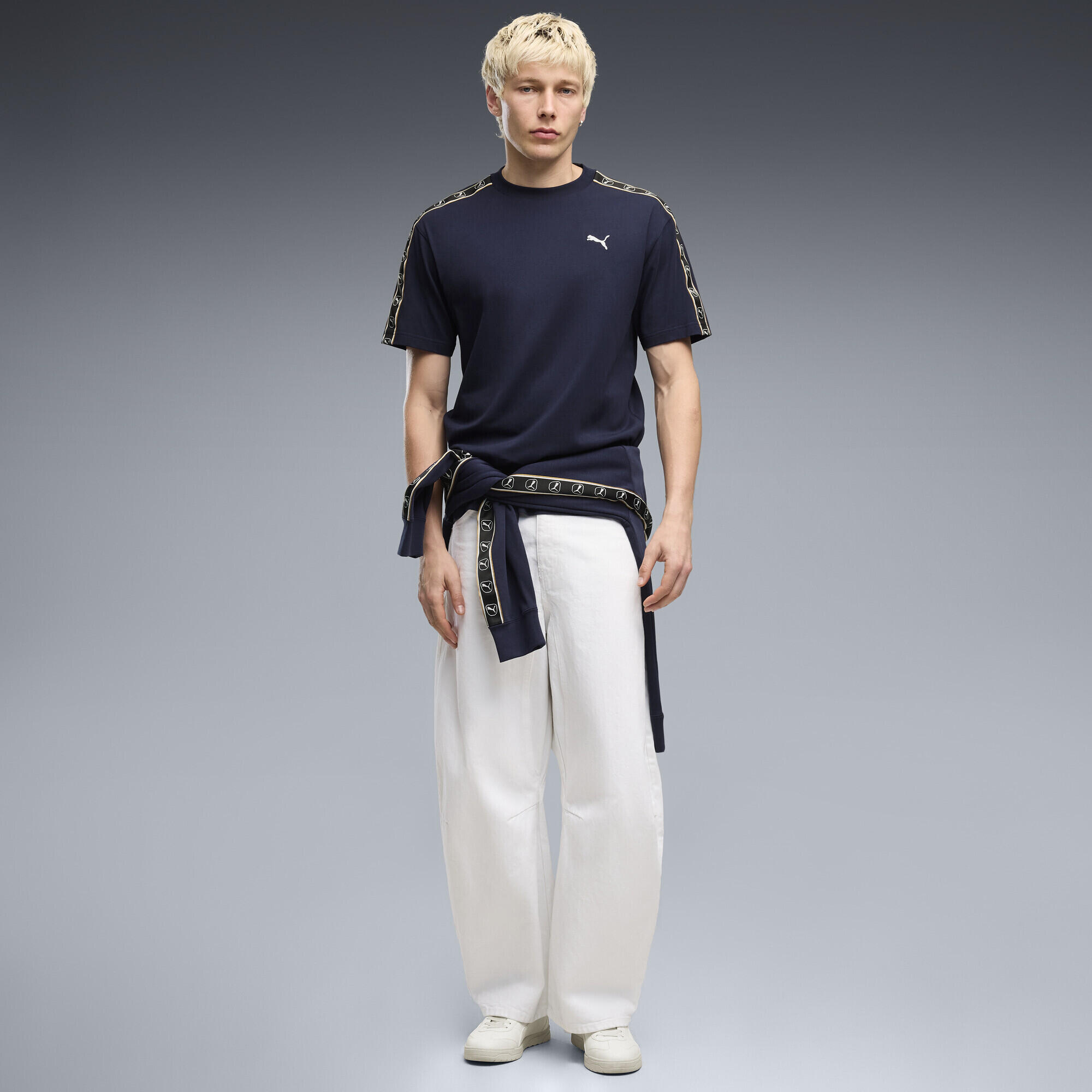 T-shirt Relaxed Essentials Elevated Tape para homem PUMA 4/5