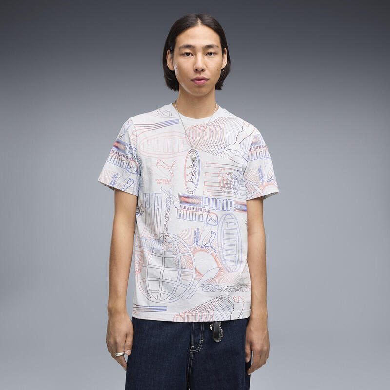 Tricou Essentials Printed Graphic pentru bărbați PUMA
