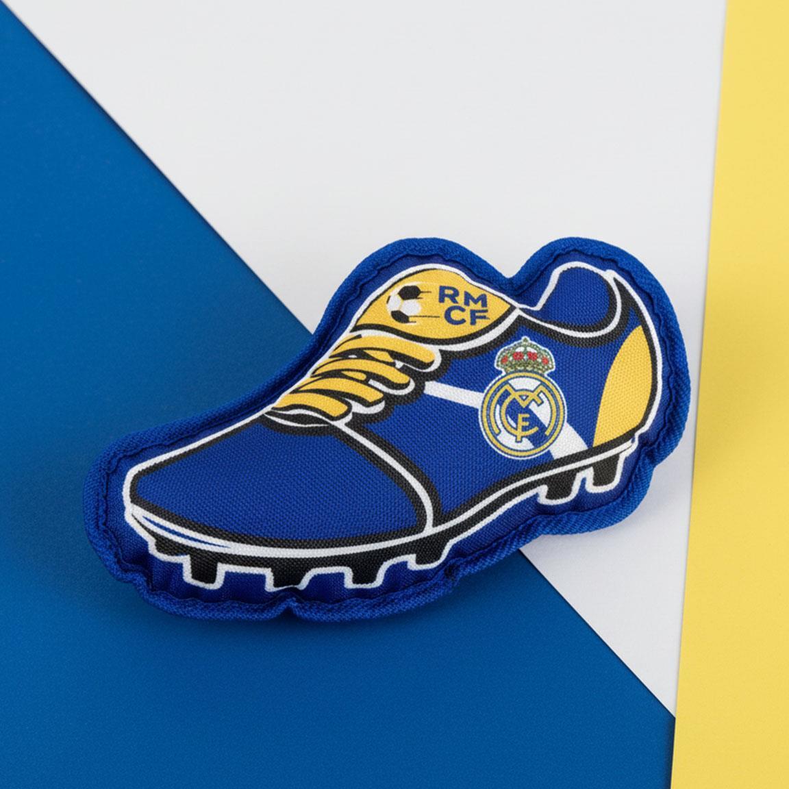 Jouet pour chien Real Madrid en polyester avec son, bleu 5/5