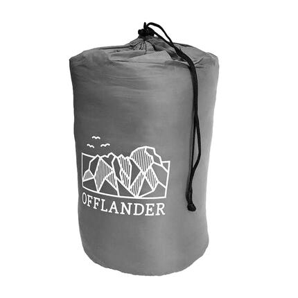 Couverture Camping Motif/style Logo (Gris Clair)