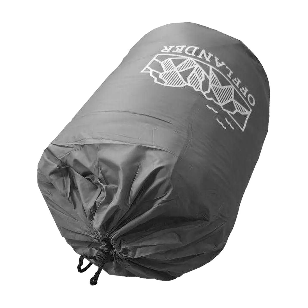 Couverture Camping Motif/style Logo (Gris Clair) 4/4
