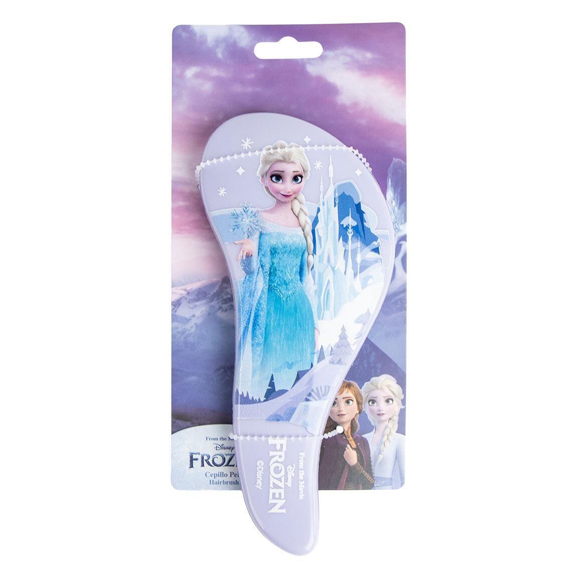 Brosse démêlante pour enfants La Reine des Neiges, en plastique ABS, lilas 3/3