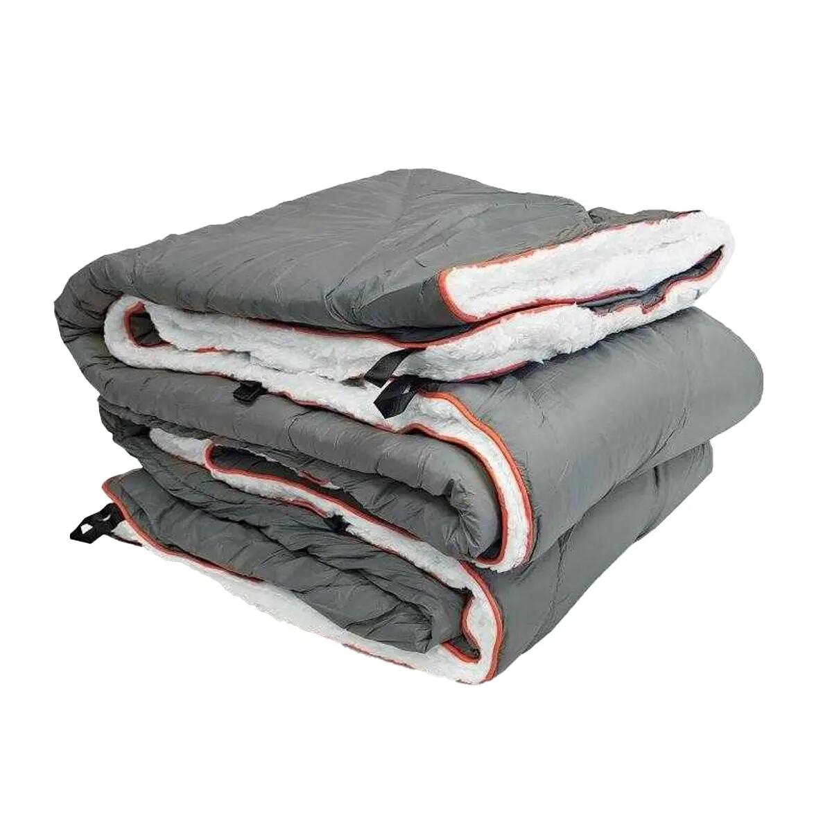 Couverture Camping Motif/style Logo (Gris Clair) 2/4