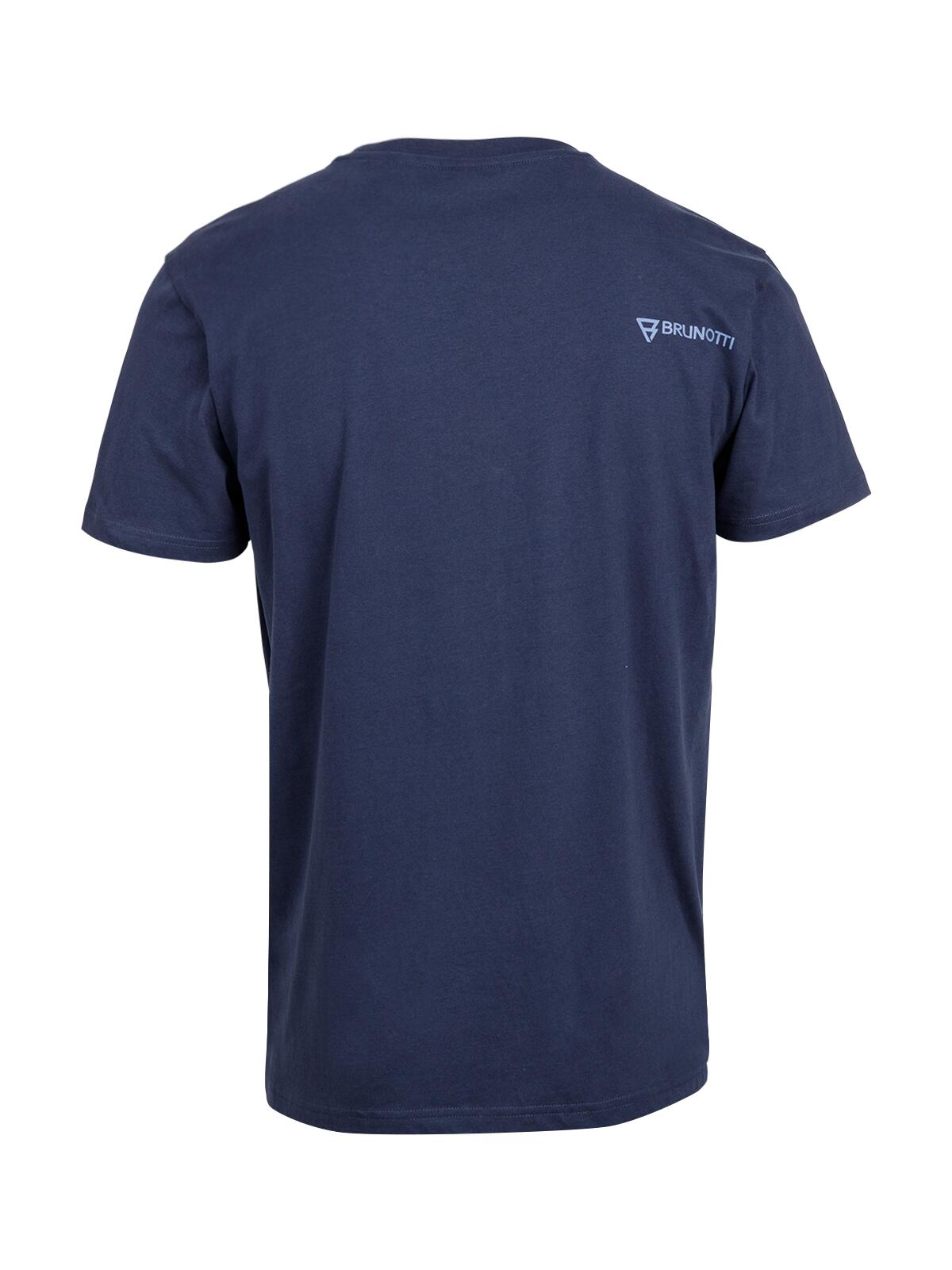Jelledee Homme T-shirt Mode Coupe régulière Col rond Indigo Blue 2/6