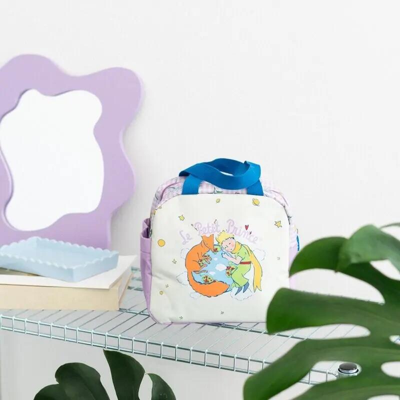 Borsa per il pranzo per bambini "Il Piccolo Principe" con tasca frontale 4/4