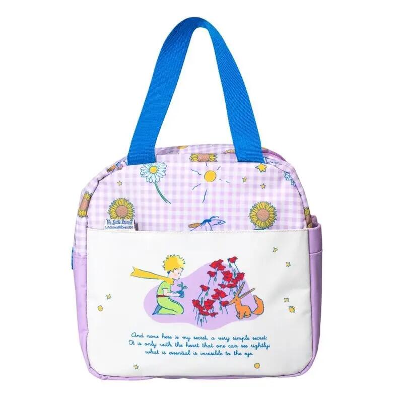 Borsa per il pranzo per bambini "Il Piccolo Principe" con tasca frontale 2/4