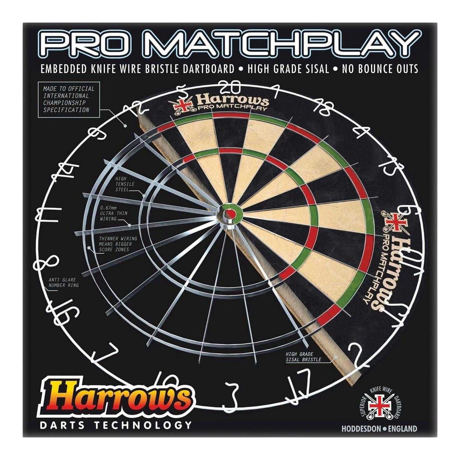 Unisex Adult Pro Matchplay Dartboard (Multicoloured) One Size 3/3