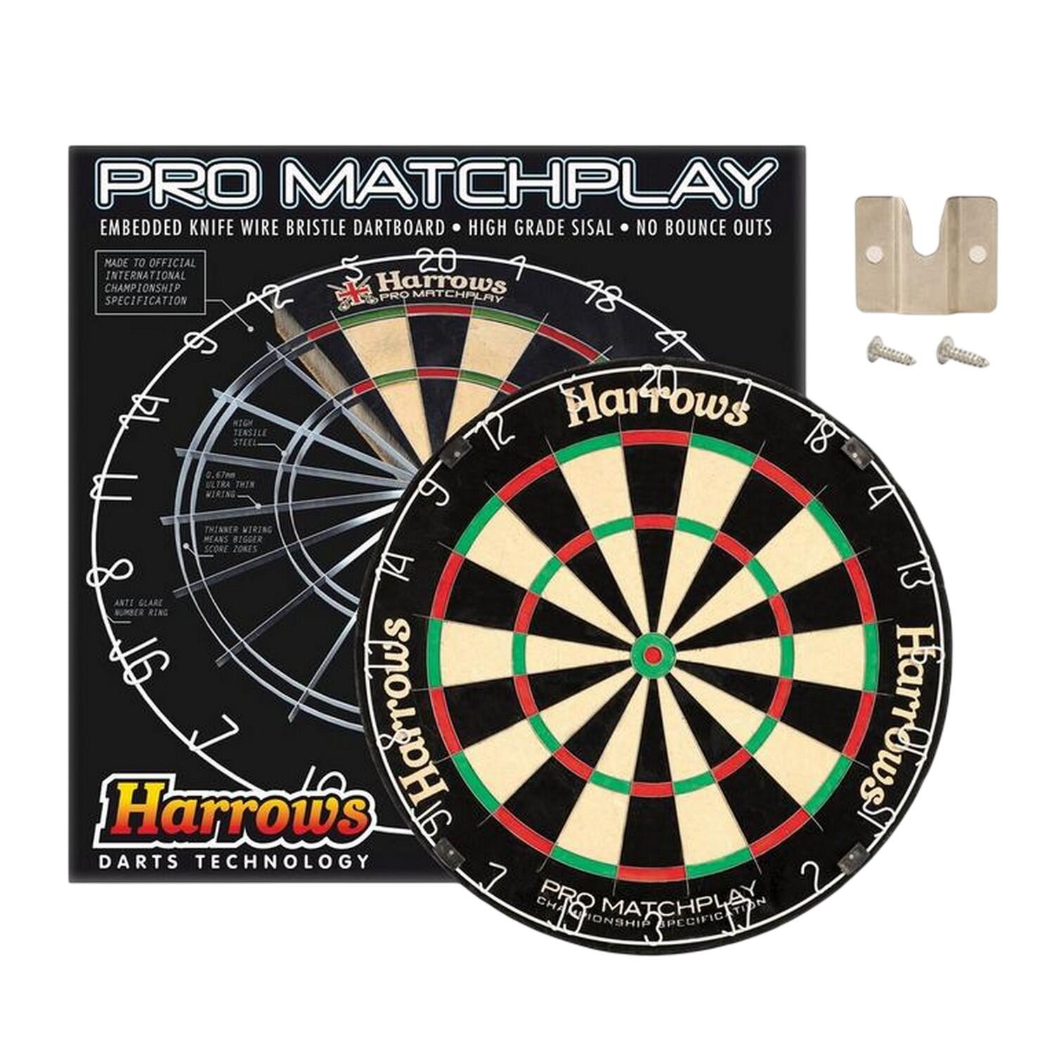 Unisex Adult Pro Matchplay Dartboard (Multicoloured) One Size 2/3