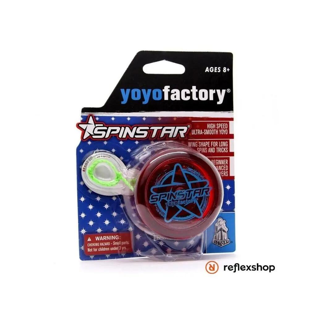 Spinstar piros kezdő yo-yo Starburst csapággyal 4/4