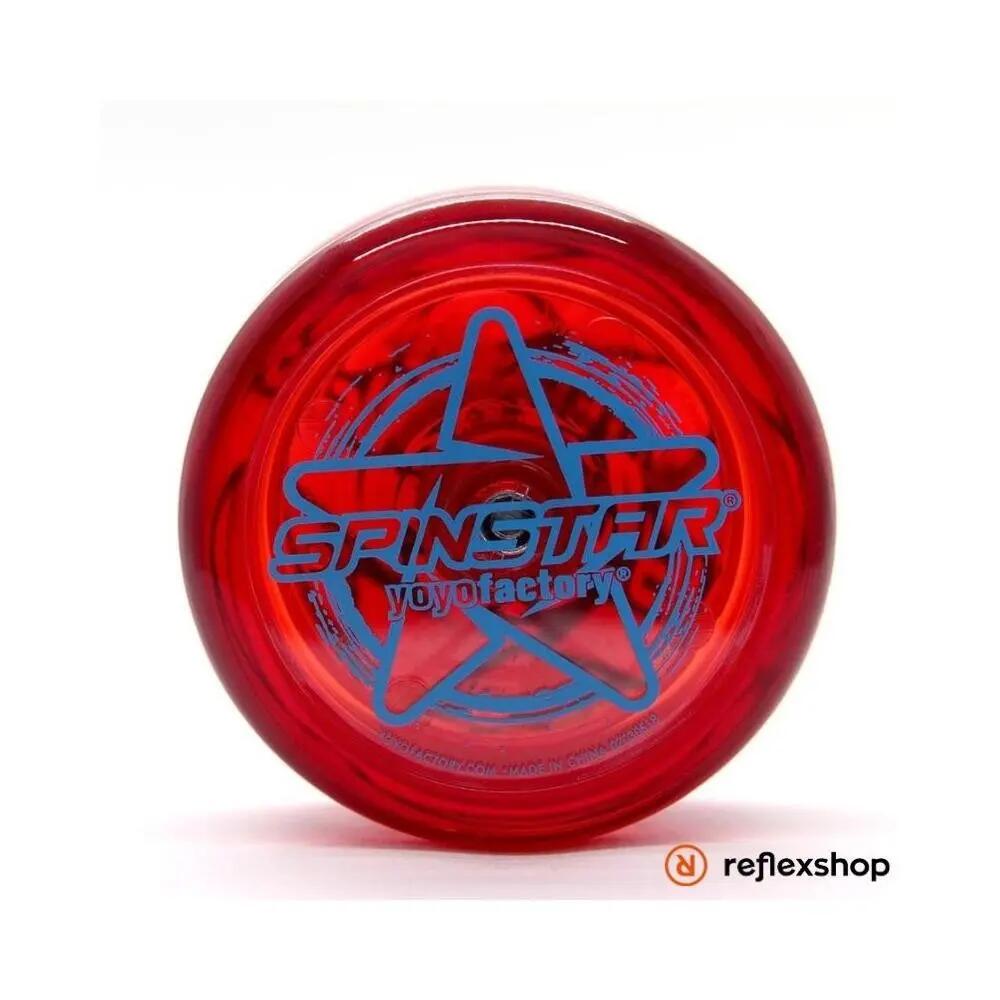 Spinstar piros kezdő yo-yo Starburst csapággyal 3/4