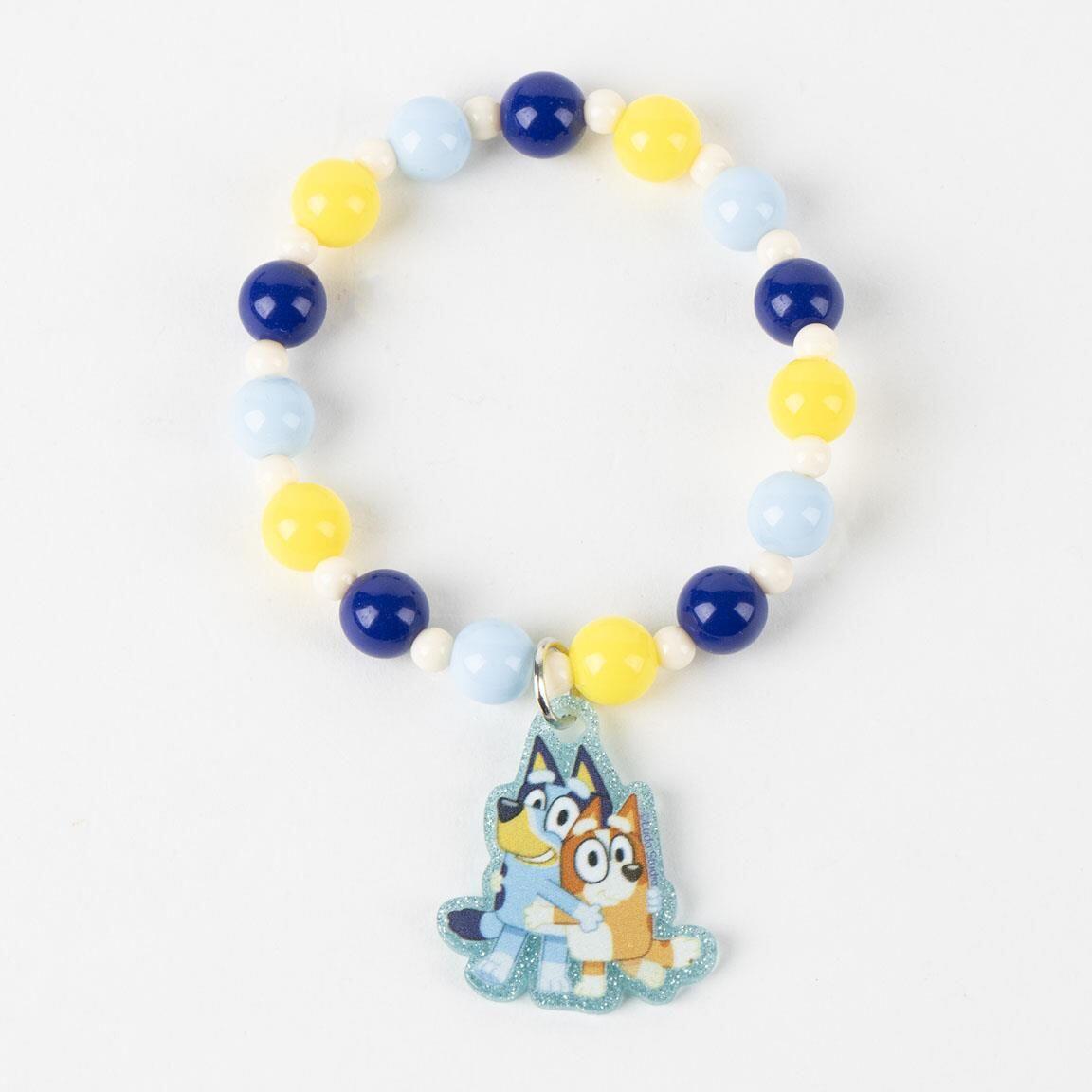 Set de Accesorios para el Pelo Infantil Bluey con Diadema Multicolor 5/7
