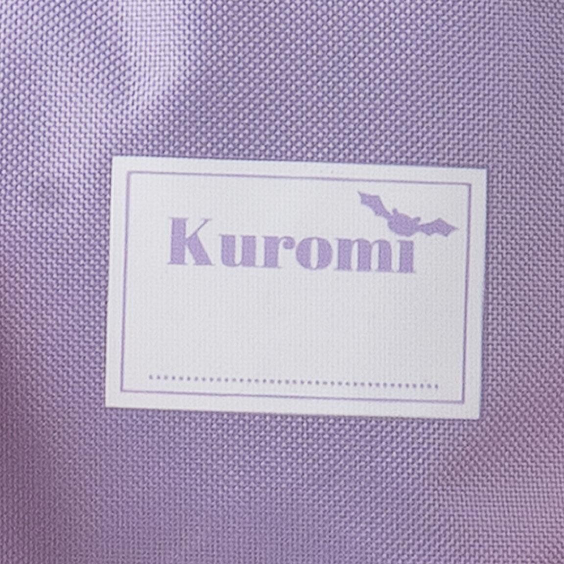 Saco Mochila Infantil Hello Kitty Kuromi de Poliéster con Cordón Morado 5/7