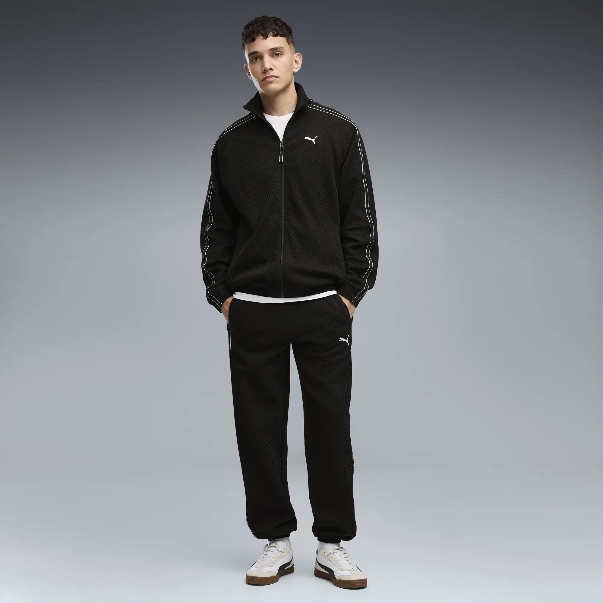 Giacca sportiva con zip PUMA Class dal taglio morbido da uomo PUMA 4/5