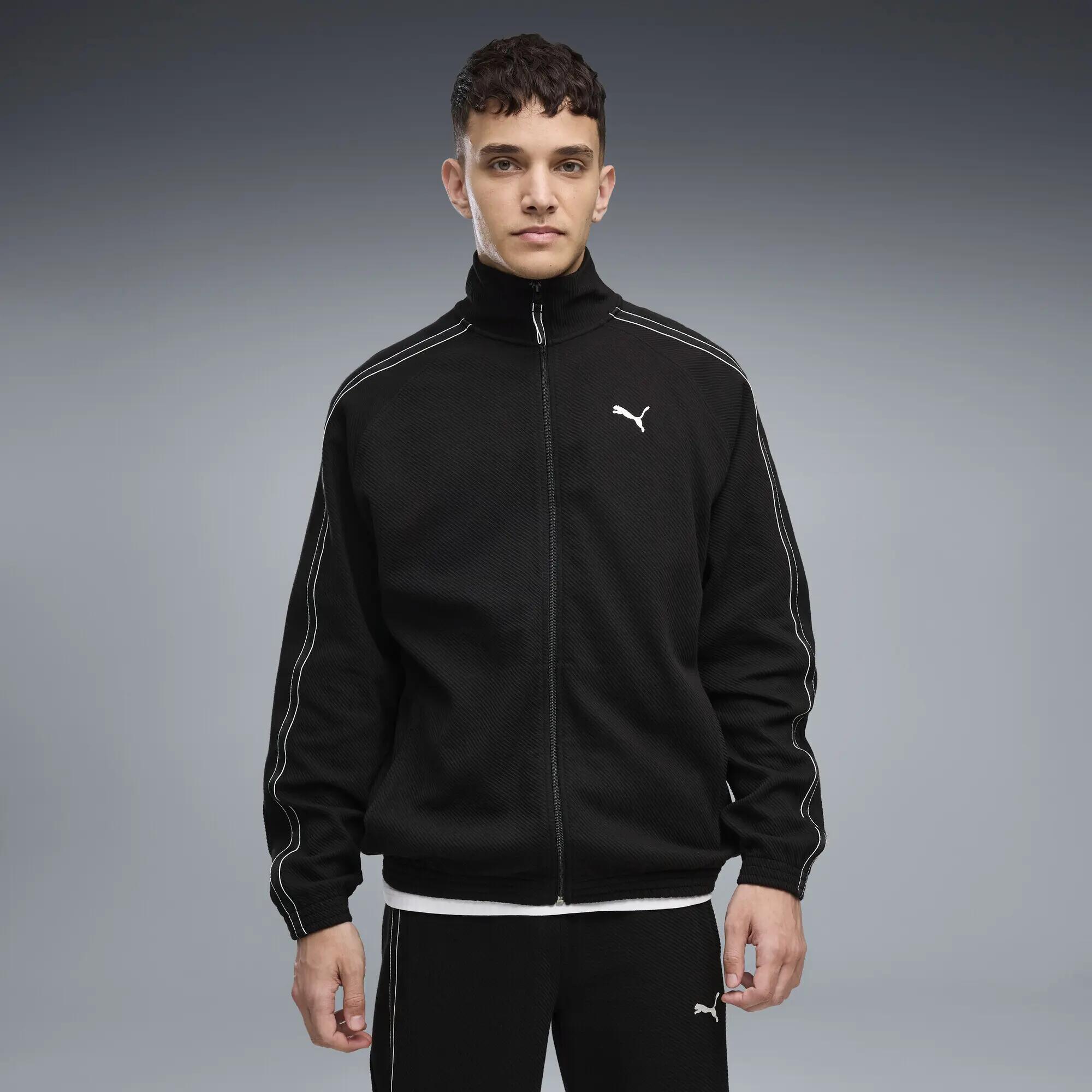 Giacca sportiva con zip PUMA Class dal taglio morbido da uomo PUMA 2/5