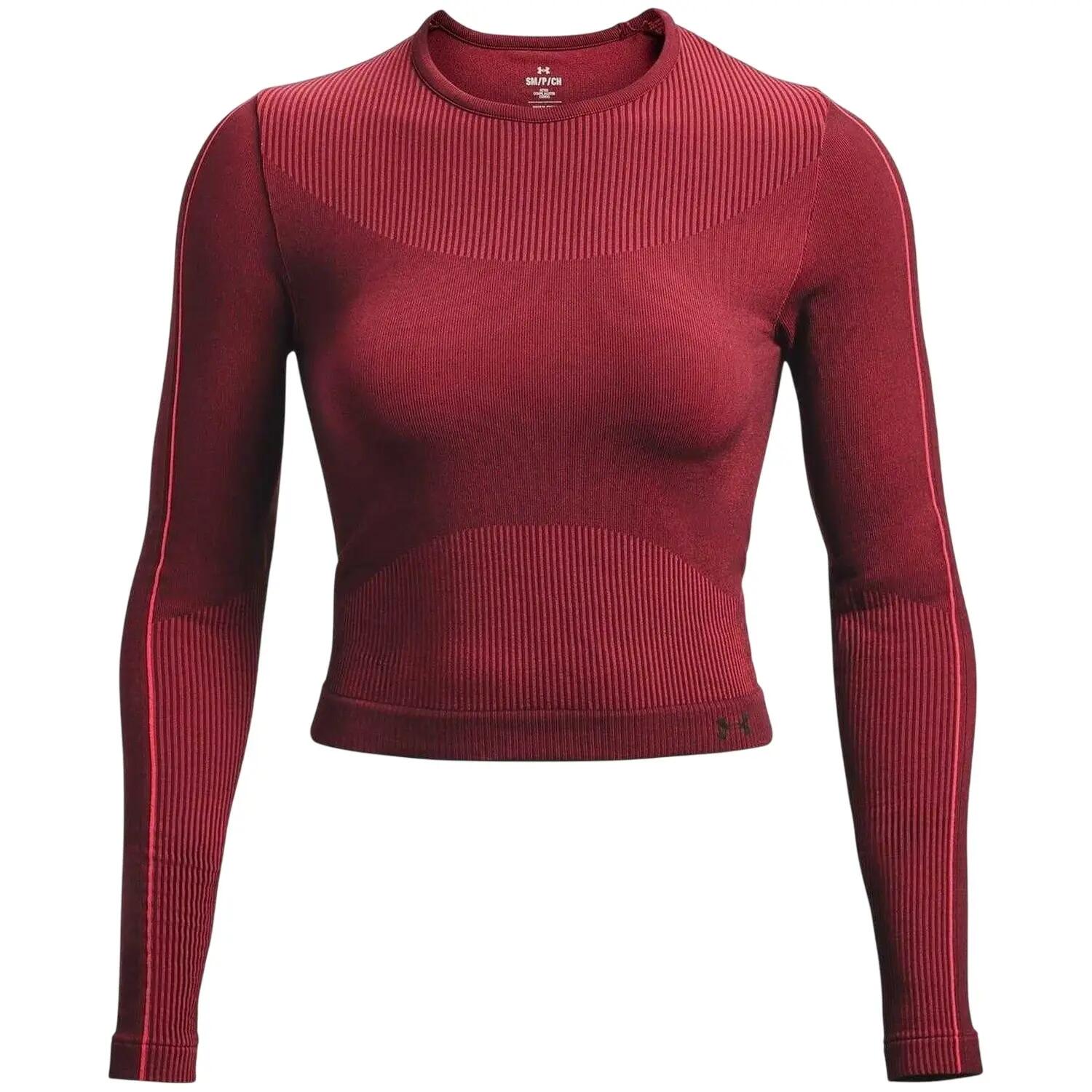 Haut Manches Longues Femme (Rouge) 2/4