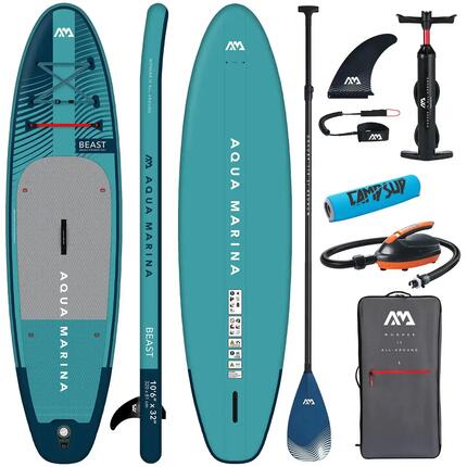 Deska SUP Aqua Marina Beast 10'6" + Pompka Elektryczna EP-T16 + BOJKA