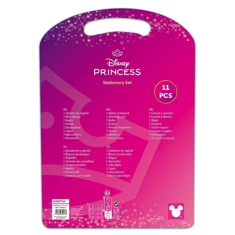 Set di cancelleria per bambini con licenza ufficiale delle Principesse, con 2/2