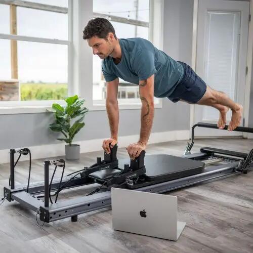 Reformer Pilates Compact Léger Aluminium Allegro Next Gen 2/2