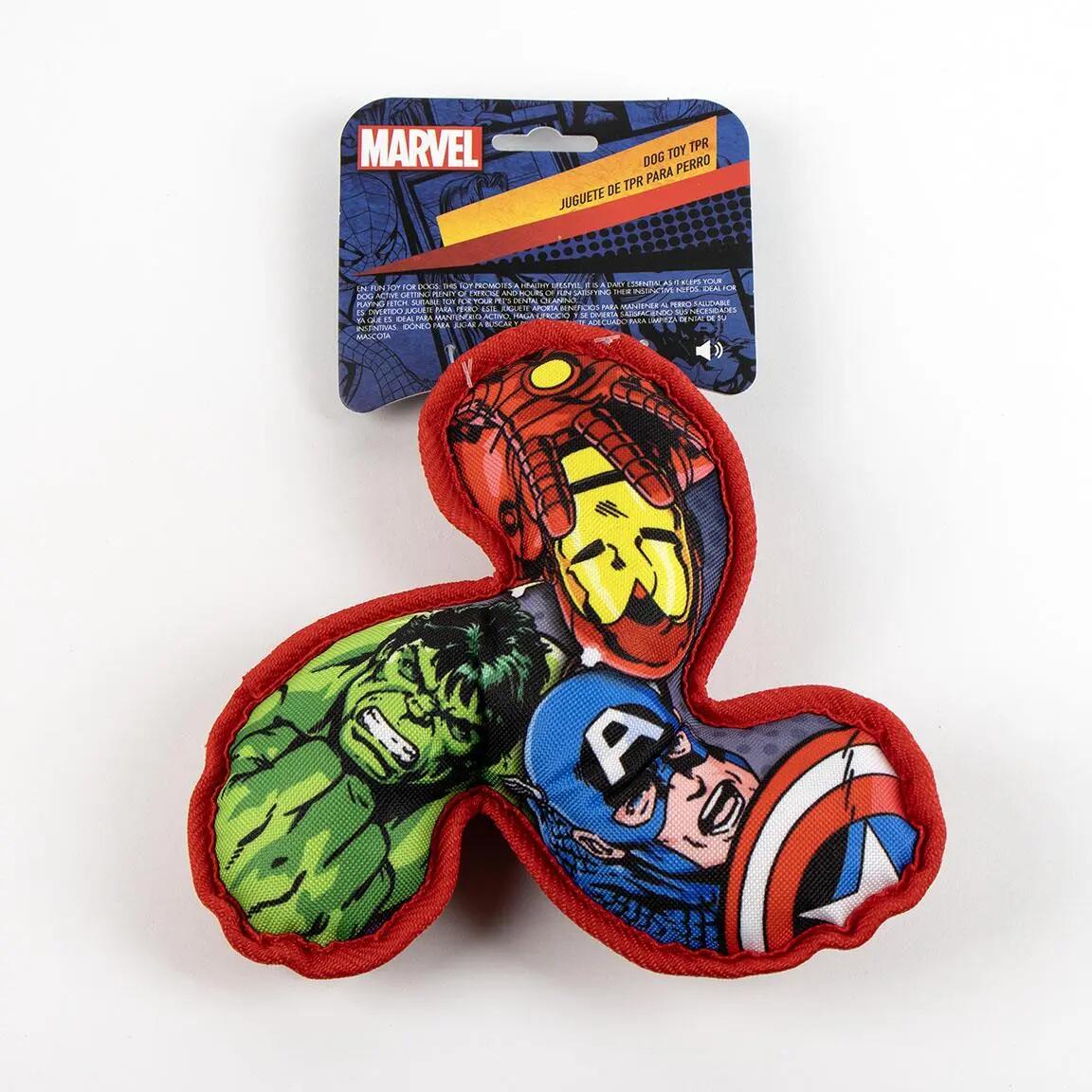 Marvel Hundespielzeug, geflochtenes Seil mit Plüsch, mehrfarbig 6/6