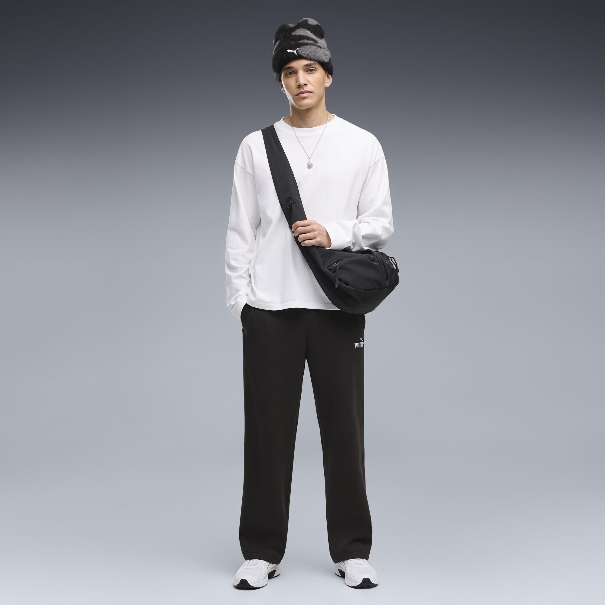 Pantalones holgados Essentials No. 1 Logo Hombre PUMA 2/5