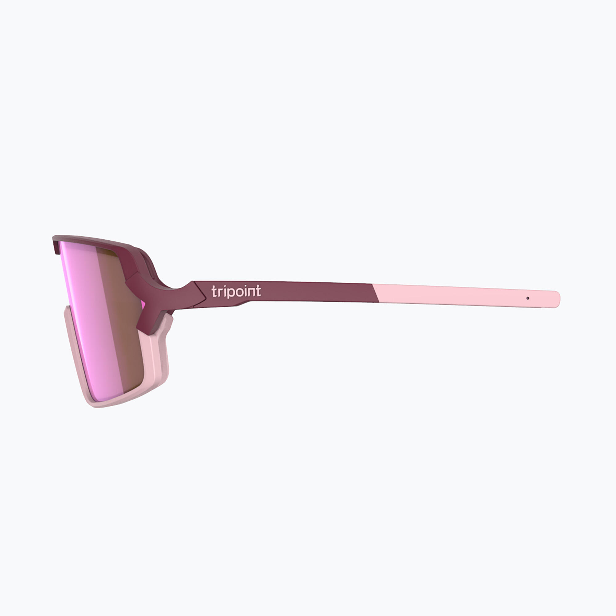 Okulary przeciwsłoneczne Tripoint 008 Lake Prespa X matt burgundy/brown /pink 5/6