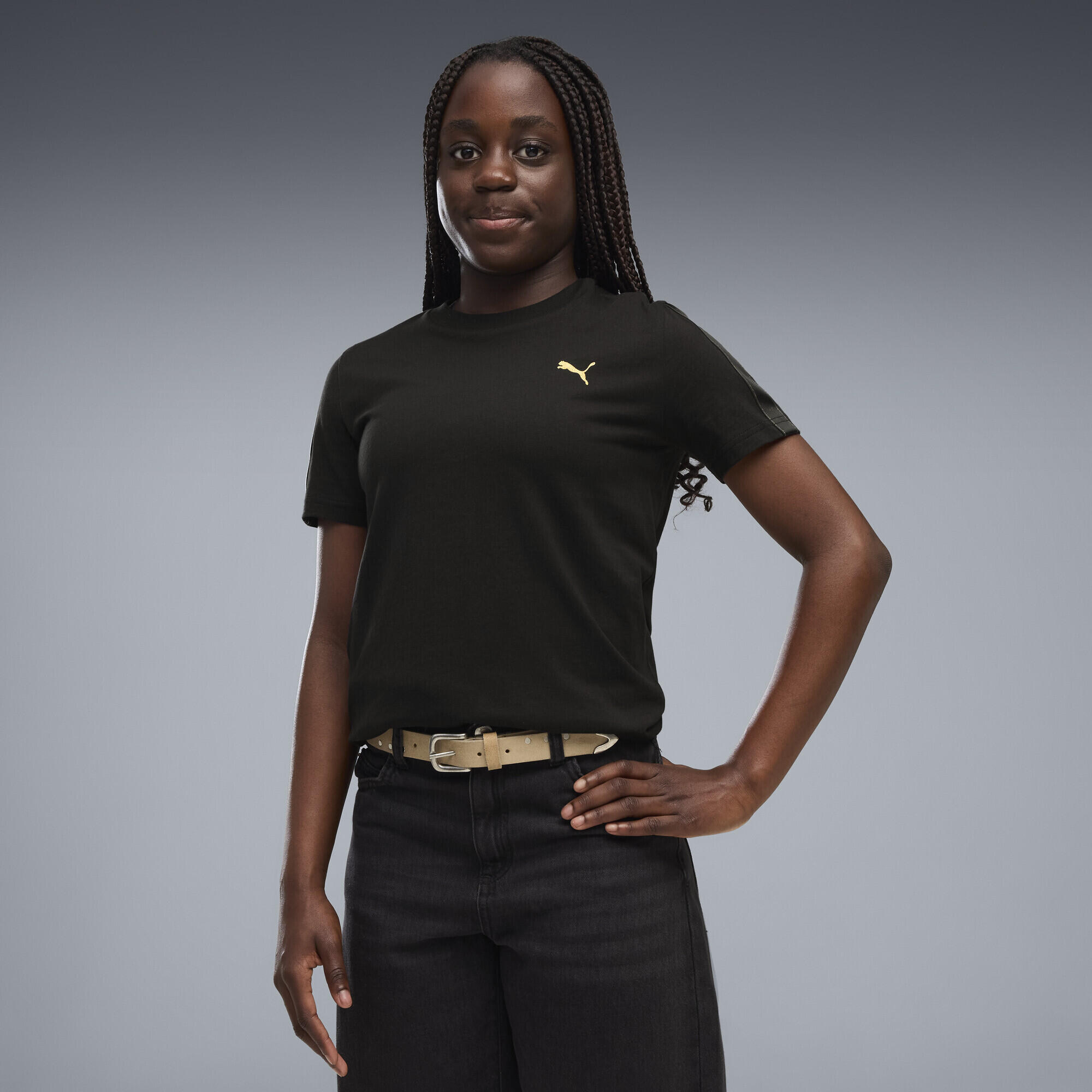 Essentials T-shirt met band voor jongeren PUMA 2/5