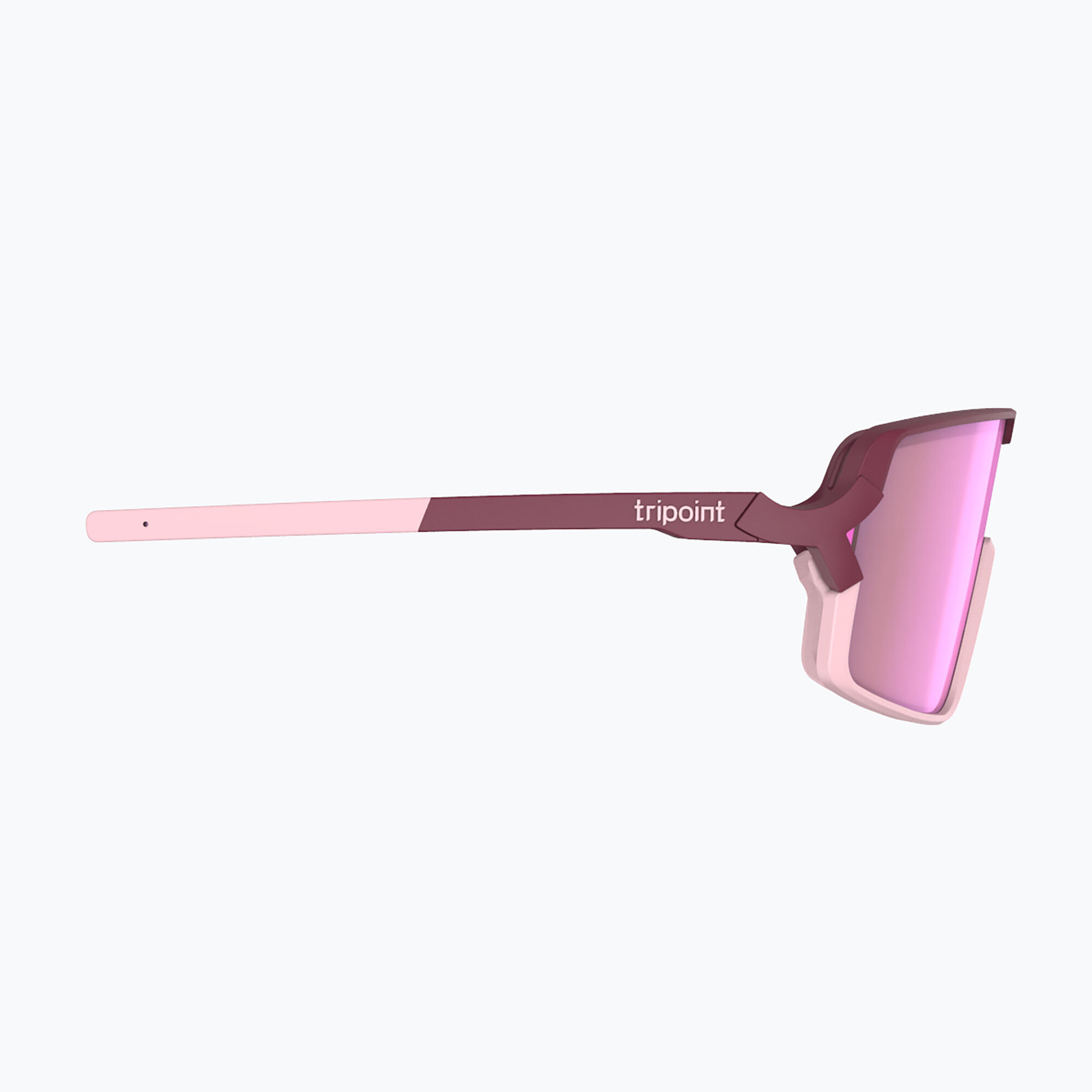 Okulary przeciwsłoneczne Tripoint 008 Lake Prespa X matt burgundy/brown /pink 4/6