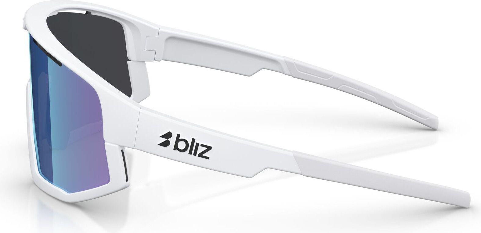 Occhiali Bliz Fusion Bianco - Schermo Blu 2/7