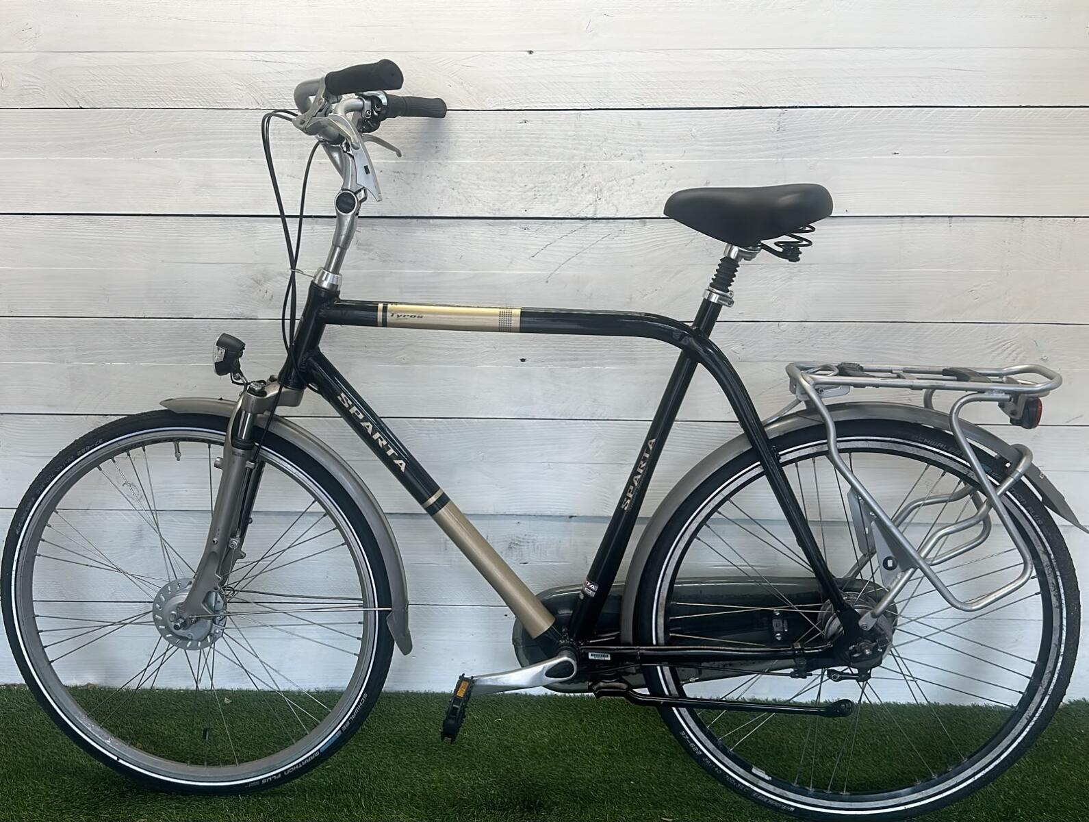 Sparta stadsfiets bike, zwart 3/3