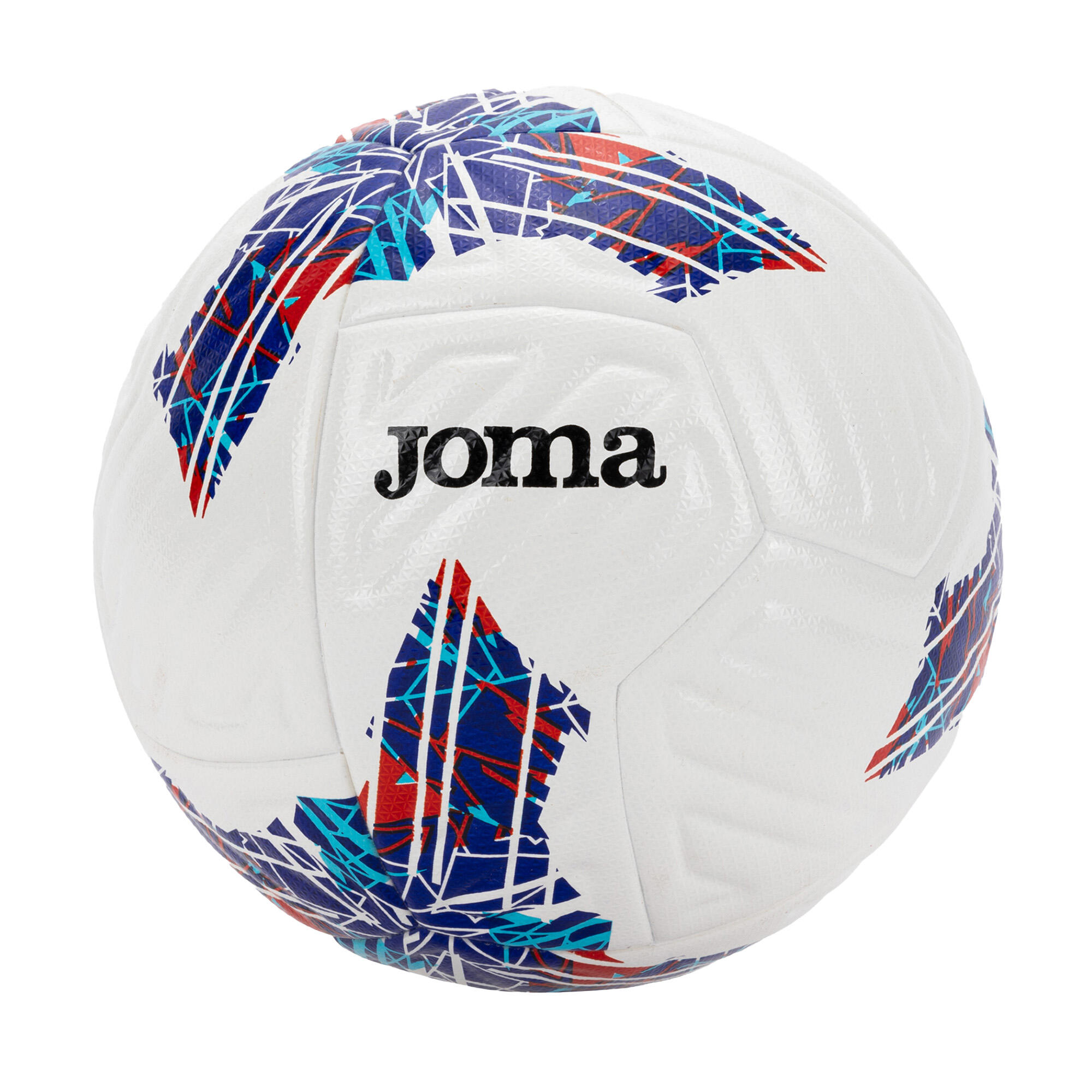 Balón de fútbol Joma Uranus III blanco/azul real talla 5 3/3