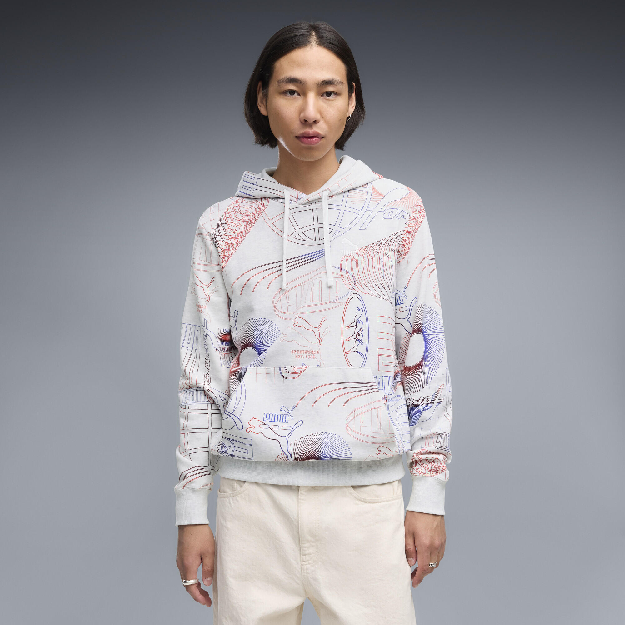 Sudadera con capucha estampada Essentials Hombre PUMA 2/5