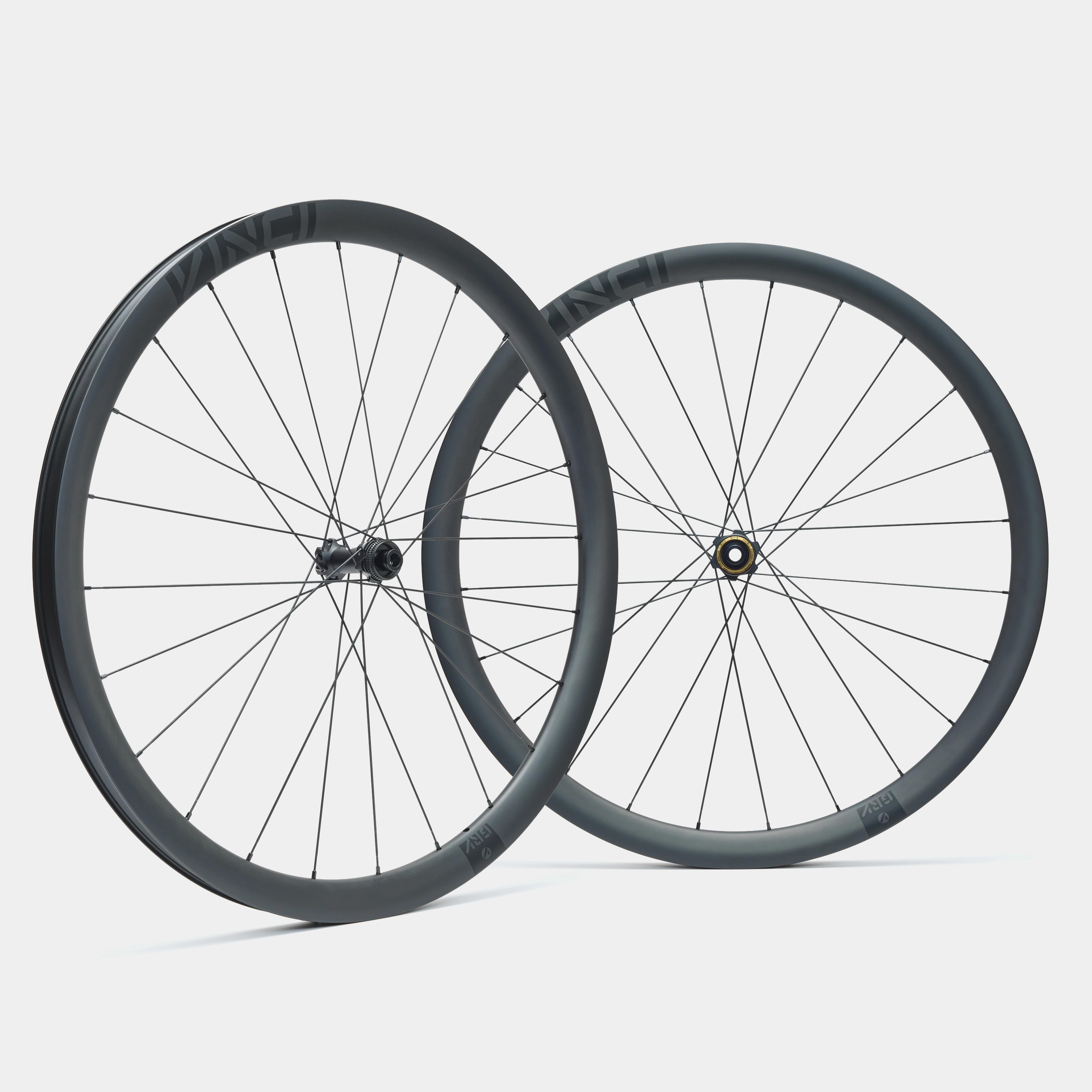Koła rowerowe gravelowe karbonowe Vinci GRV 35mm 2026, piasty V Tour, Shimano HG