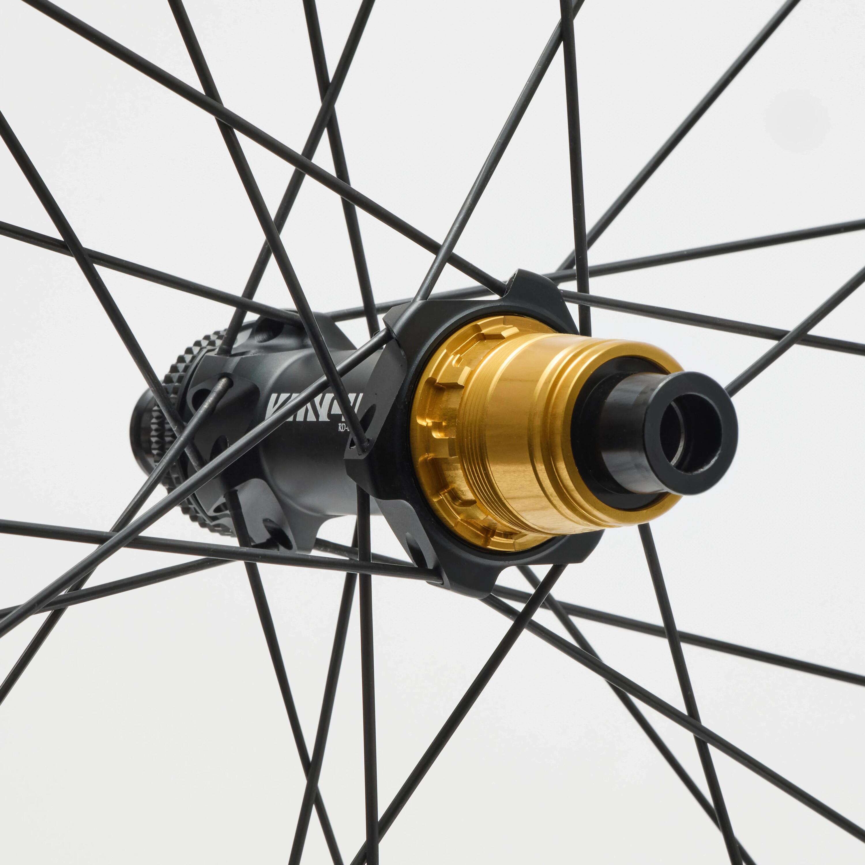 Koła rowerowe gravelowe karbonowe Vinci GRV 35mm 2026, piasty V Tour, Shimano HG 4/4