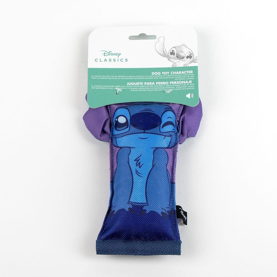 Juguete para Perro Stitch de Poliéster Resistente con Sonido, Azul y Morado 6/6