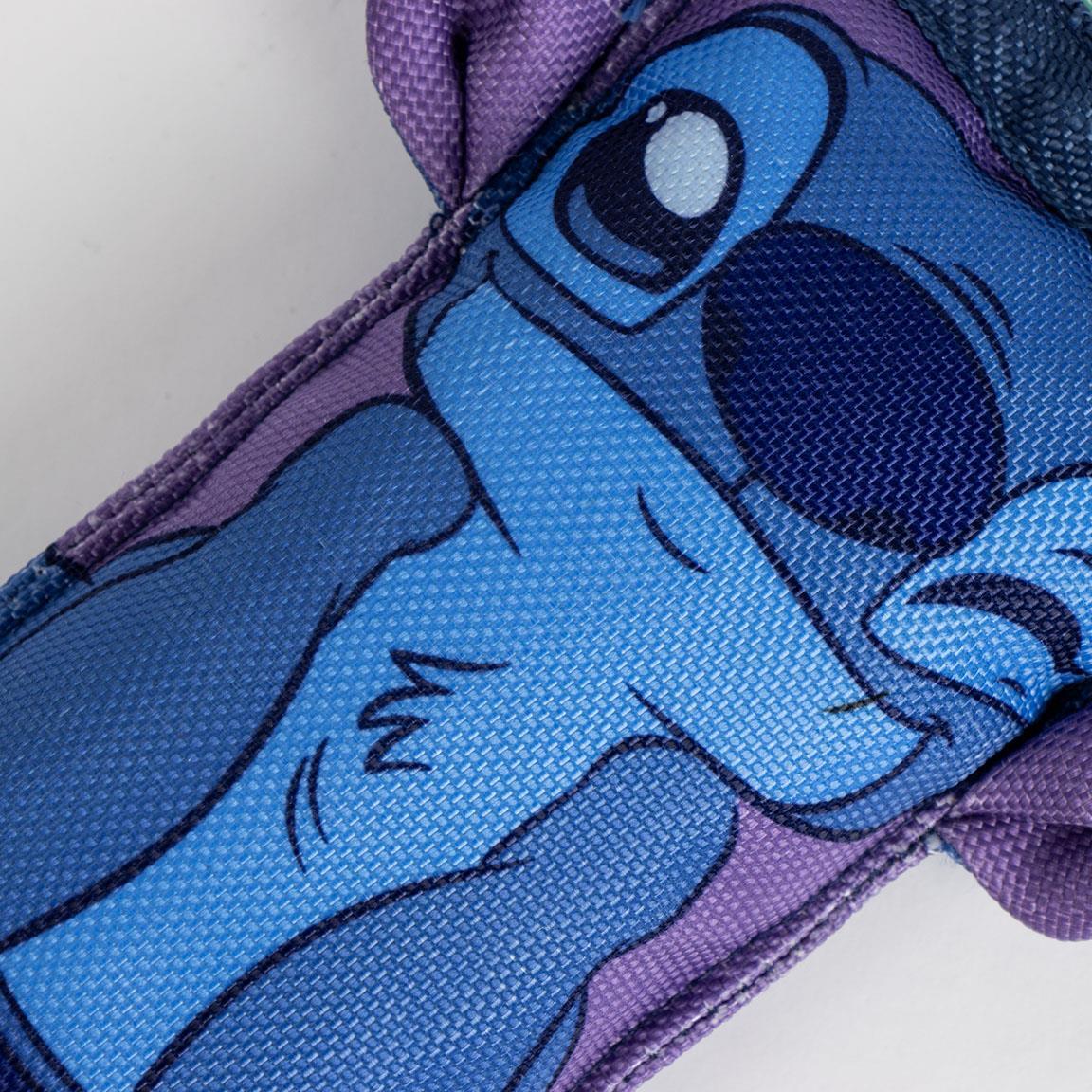 Juguete para Perro Stitch de Poliéster Resistente con Sonido, Azul y Morado 3/6