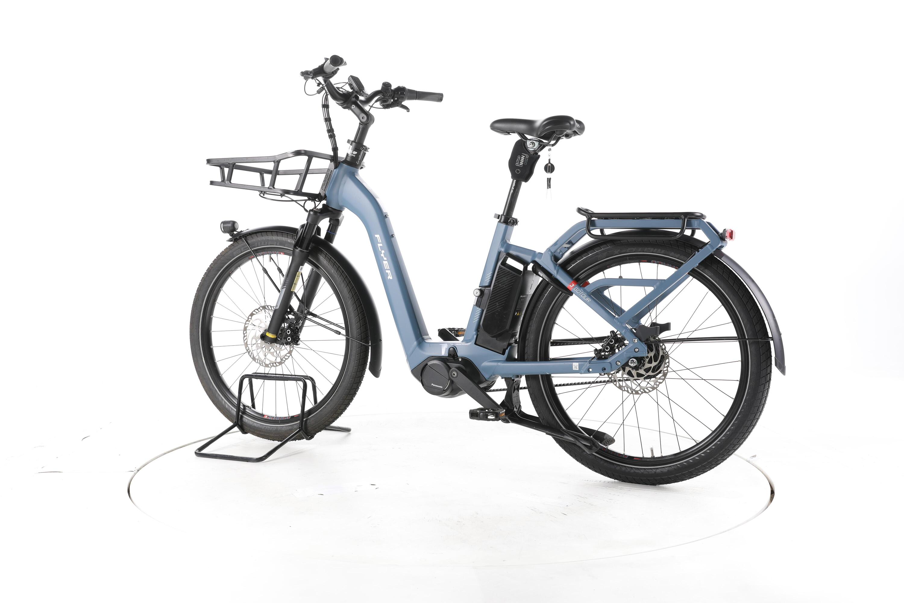 Tweedehands - FLYER Gotour3 7.43 City E-Bike Lage instap - Zeer goed 7/7