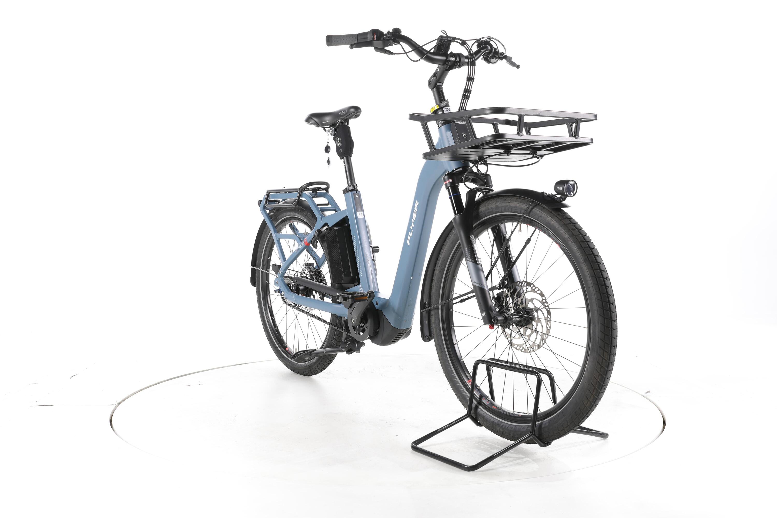 Tweedehands - FLYER Gotour3 7.43 City E-Bike Lage instap - Zeer goed 3/7