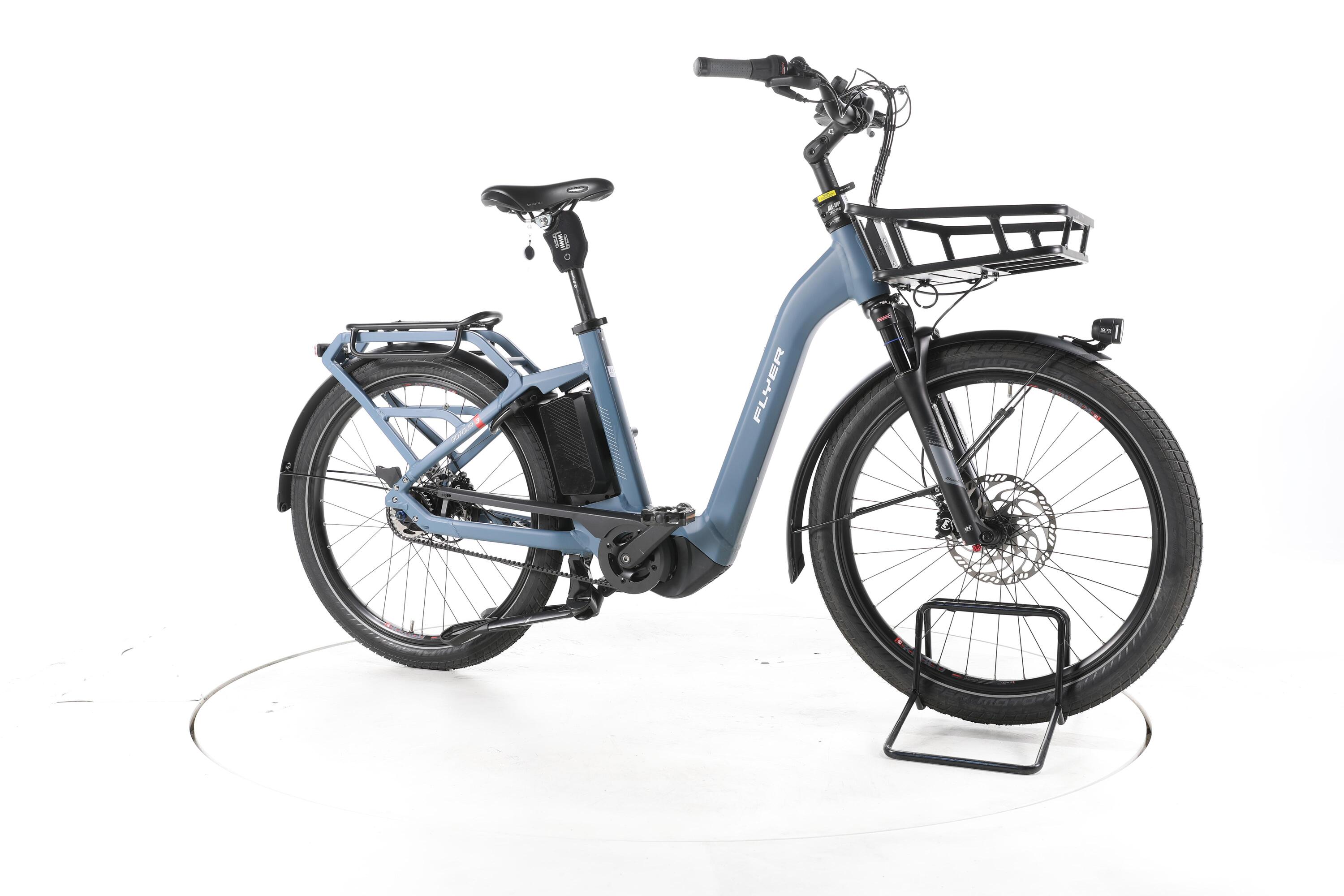 Tweedehands - FLYER Gotour3 7.43 City E-Bike Lage instap - Zeer goed 2/7