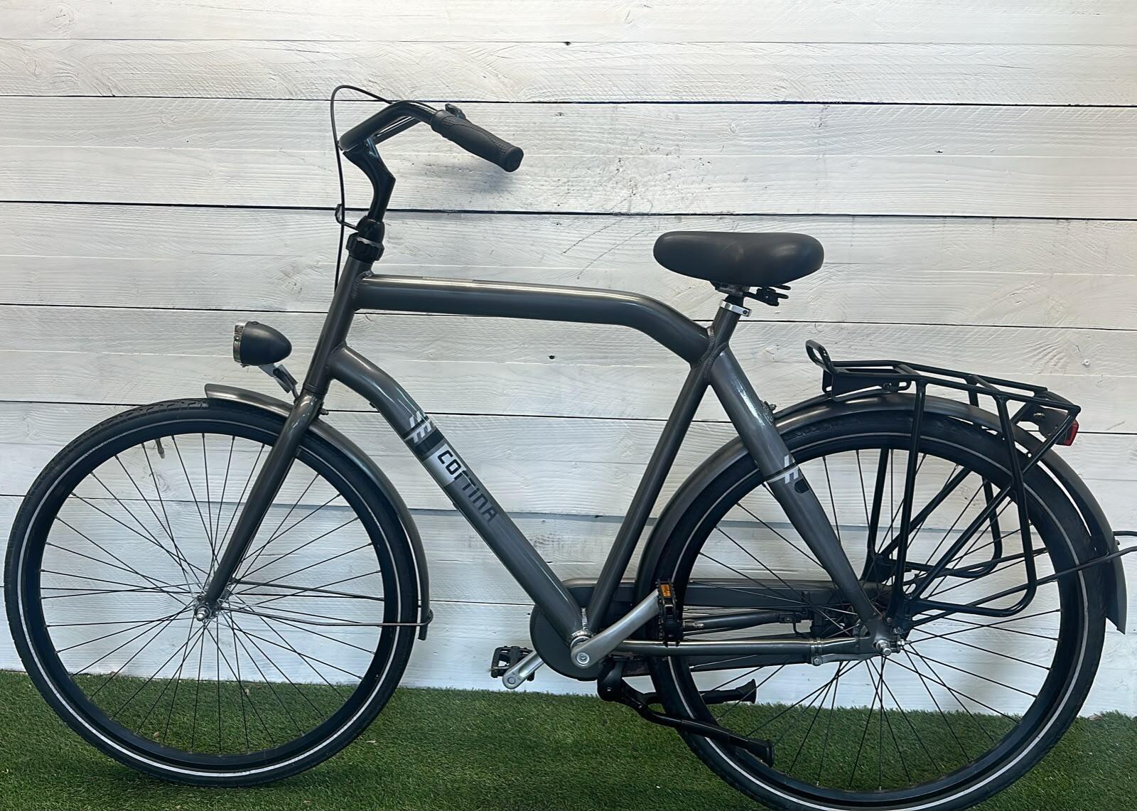 Cortina moederfiets stadsfiets bike, metal/grijs 3/3