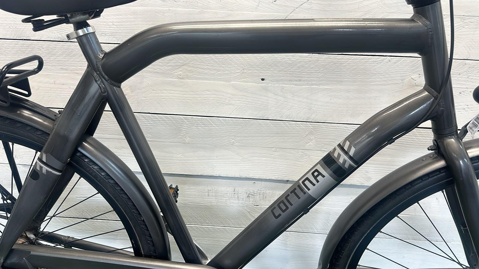 Cortina moederfiets stadsfiets bike, metal/grijs 2/3