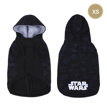Star Wars Darth Vader Hunde-Sweatshirt, gebürstete Baumwolle, Schwarz