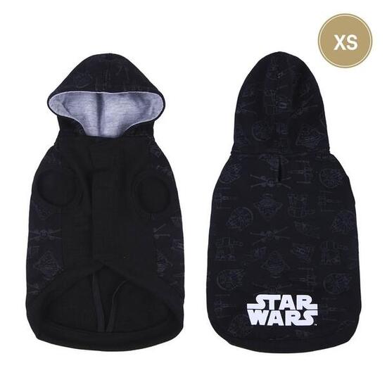Star Wars Darth Vader Hunde-Sweatshirt, gebürstete Baumwolle, Schwarz