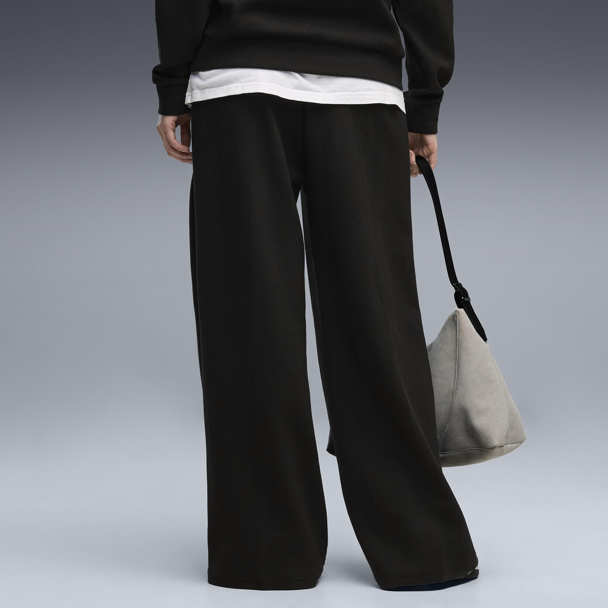 Damskie spodnie PUMA Class Relaxed Wide Leg PUMA 3/5