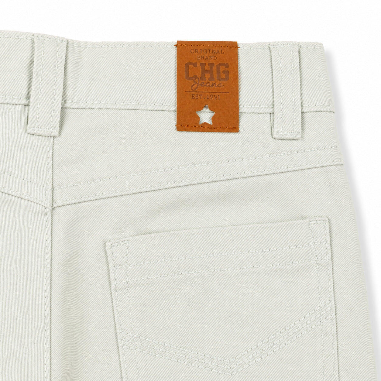 Pantalón chino niño verde claro 3/3