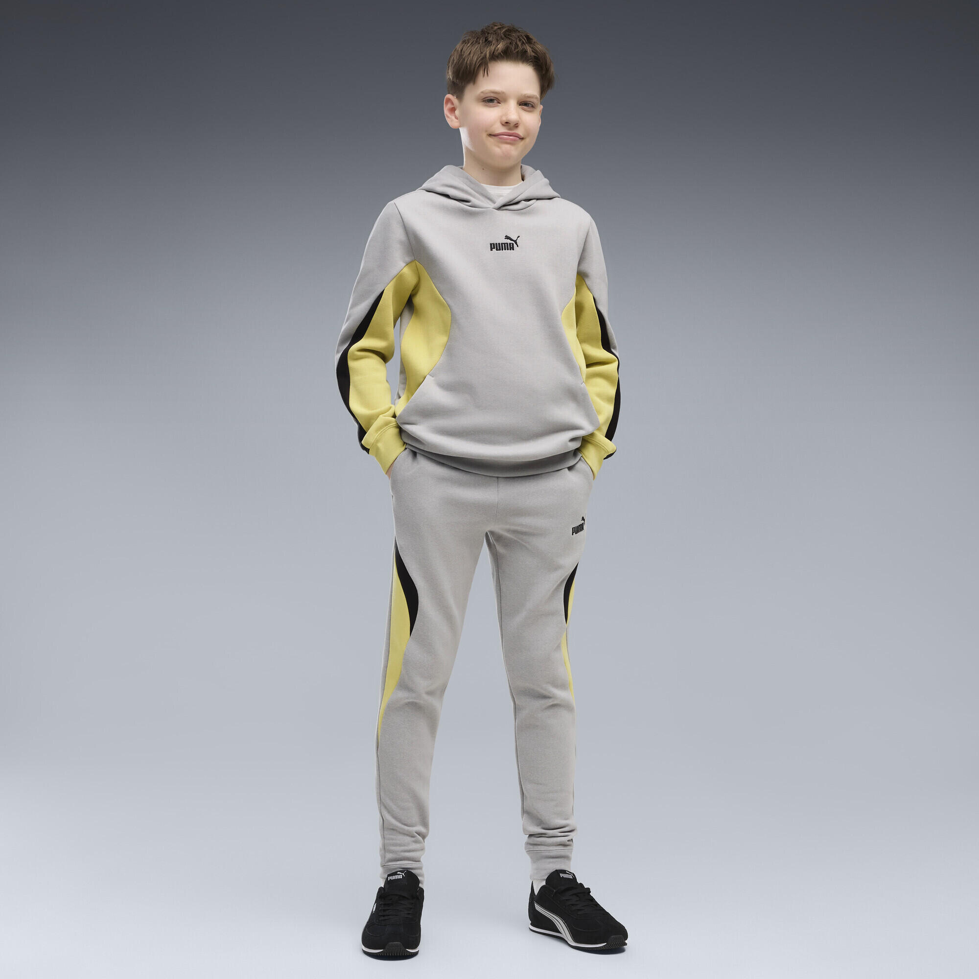 Essentials sweatpant met kleurvlakken voor jongeren PUMA 2/5