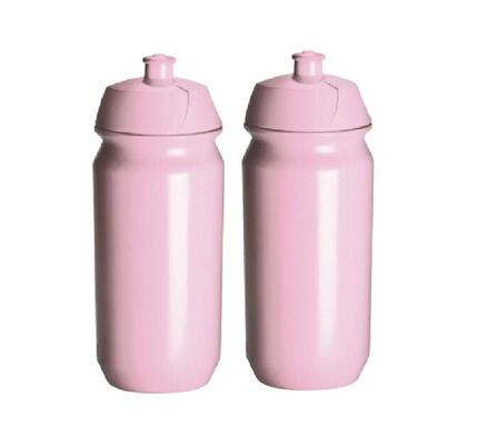 Wasserflasche 2x 500 ml Trinkflaschen Powder Pink
