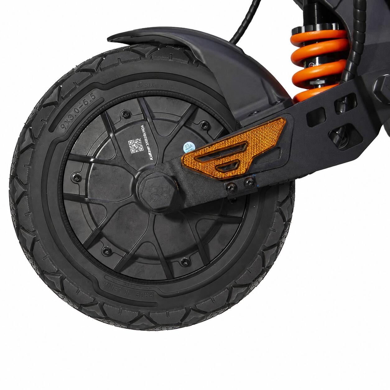 Opona bezdętkowa Pełna KuKirin G2 PRO 2024 terenowa 9x3.0-5.5 Poliuretanowa 5/5